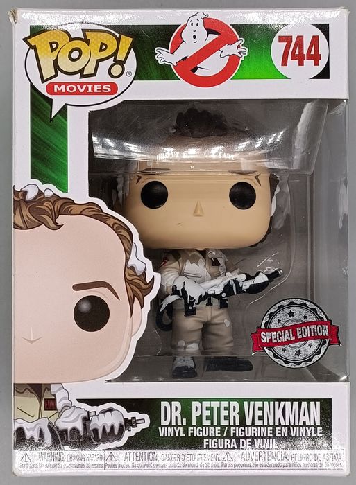 744 Dr. Peter Venkman (Marshmallowed) Ghostbusters Box Damaged Funko POP Funko