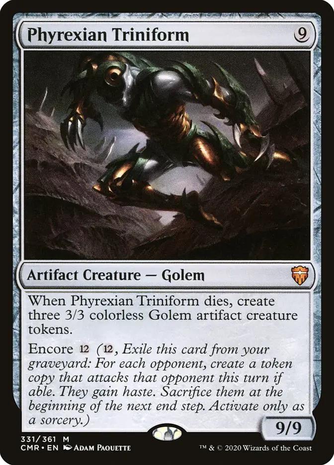 331 - Phyrexian Triniform - Commander Legends - Normal - Magic: The Gathering Card