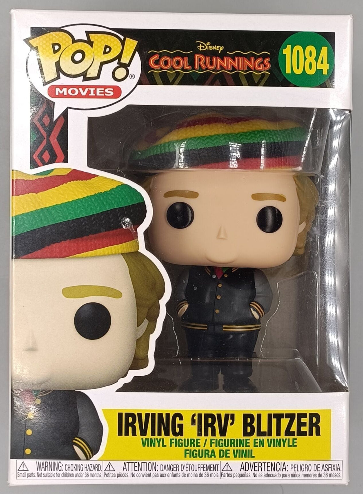1084 Irving 'Irv' Blitzer - Cool Runnings - Funko POP - Box Damaged