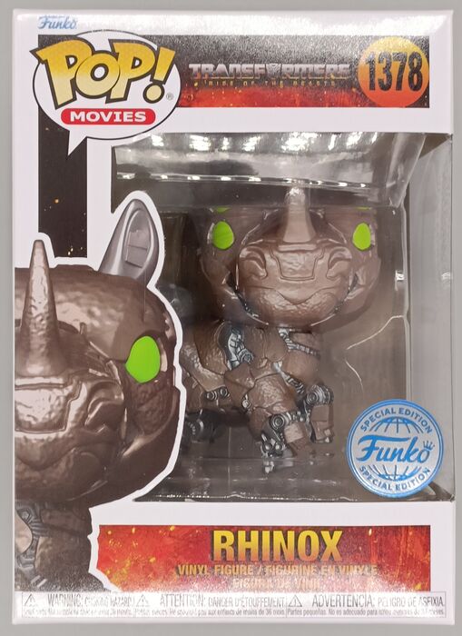 1378 Rhinox - Transformers Rise of the Beasts Funko POP Funko