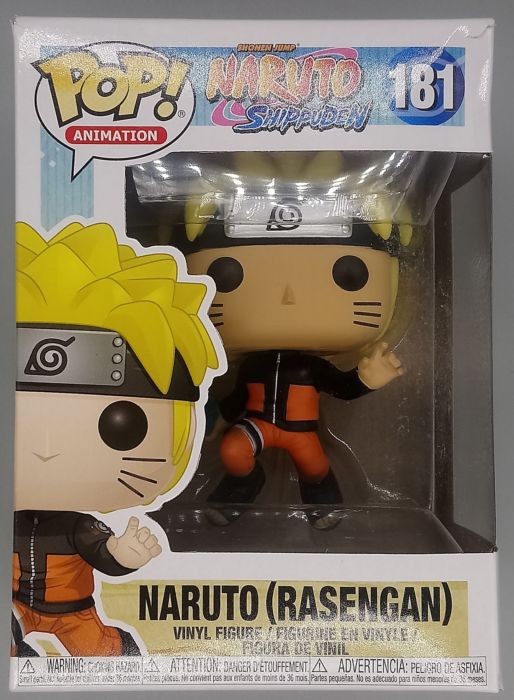 181 Naruto (Rasengan) - Naruto Shippuden - Box Damaged Funko POP