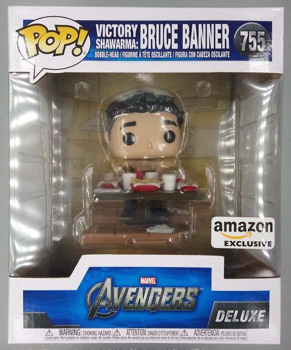 755 Victory Shawarma: Bruce Banner - Deluxe Marvel Avengers Funko POP Funko