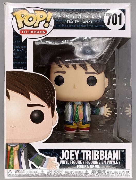 701 Joey Tribbiani (Chandler's Clothes) Friends Funko POP - Box Damaged Funko