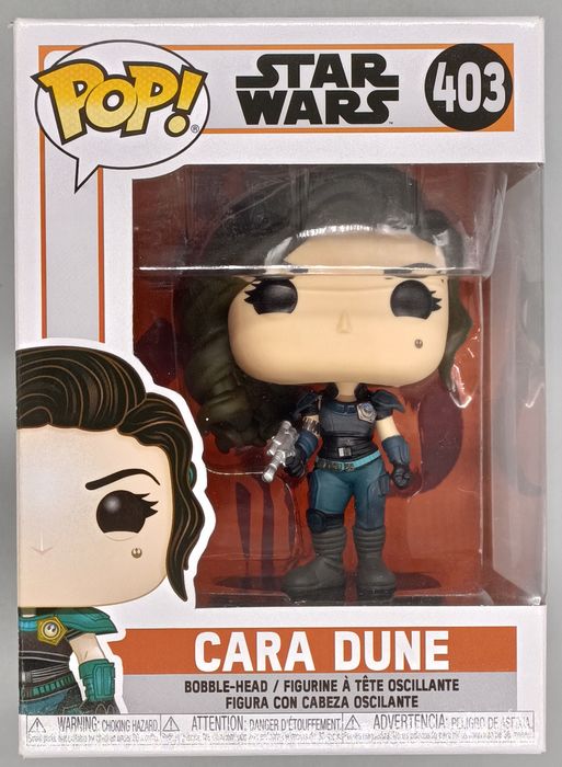 403 Cara Dune (Marshal) - Star Wars The Mandalorian Box Damaged Funko POP Funko