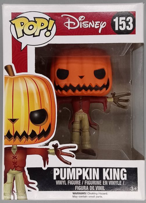 153 Pumpkin King Disney The Nightmare Before Christmas Funko POP - Box Damaged Funko