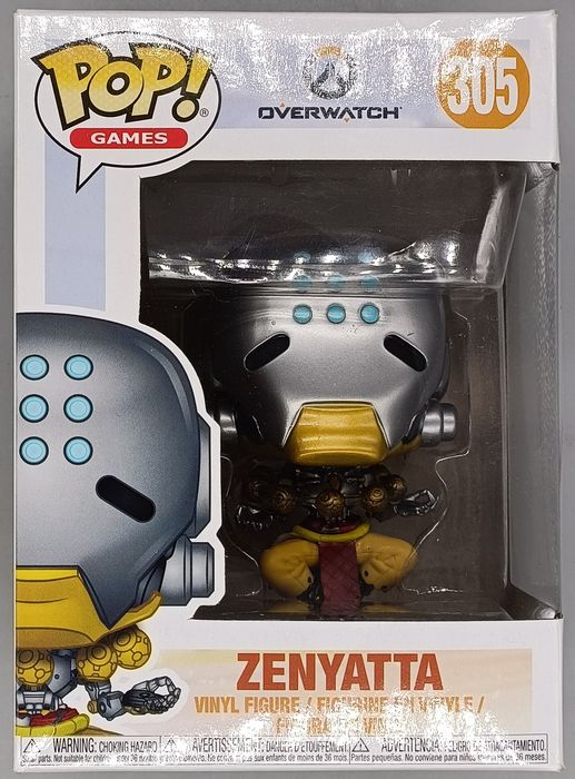 305 Zenyatta - Overwatch - Box Damaged Funko POP Funko