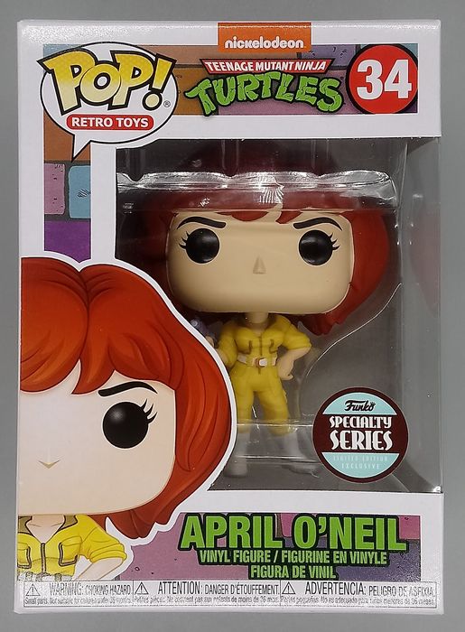 34 April O'Neil (Retro) - Teenage Mutant Ninja Turtles Funko POP Funko