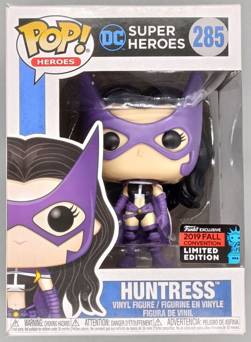 285 Huntress - DC Super Heroes - 2019 Con - Box Damaged Funko POP Funko