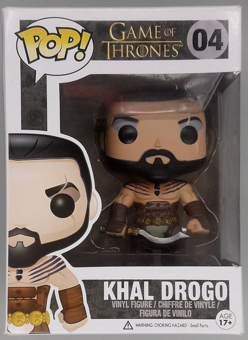 04 Khal Drogo - Game of Thrones - Funko POP - Box Damaged Funko
