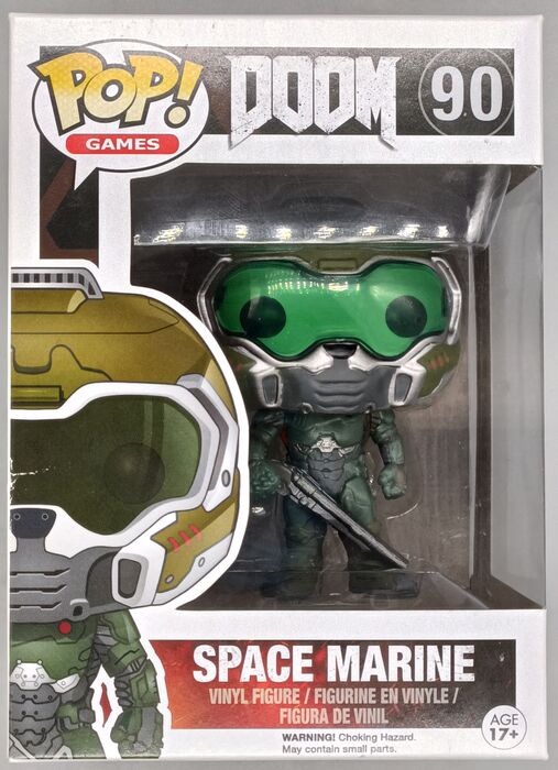 90 Space Marine - DOOM - Box Damaged Funko POP Funko