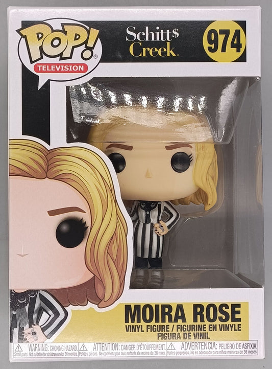 974 Moira Rose - Schitts Creek- Box Damaged Funko POP