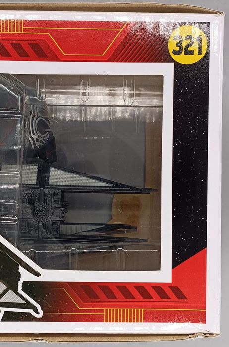 321 Supreme Leader Kylo Ren (TIE Whisper) Deluxe Sta Box Damaged Funko POP