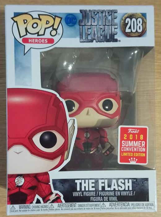 208 The Flash (Running) - DC - Justice League Funko POP Funko