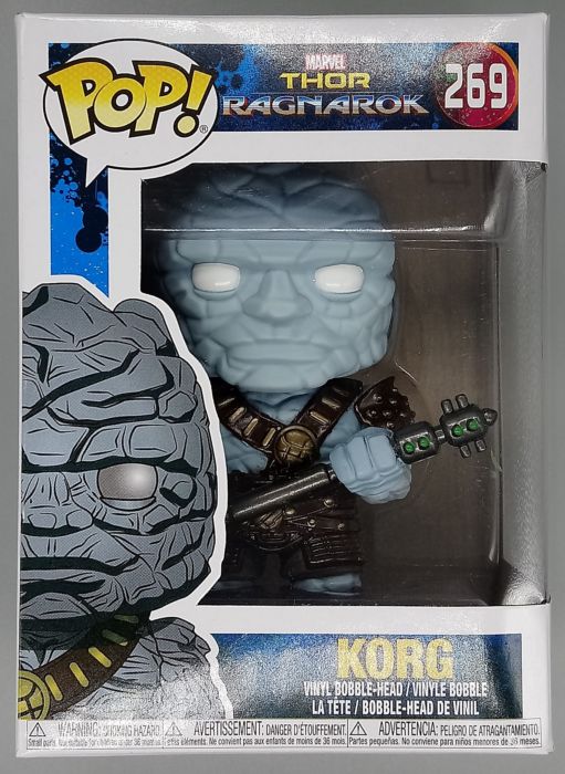 269 Korg - Marvel Thor Ragnarok - Box Damaged Funko POP Funko