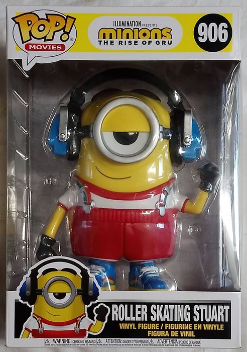 906 Roller Skating Stuart - 10 Inch - Minions - Box Damaged Funko POP Funko