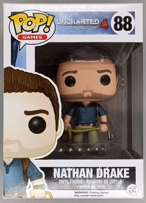 88 Nathan Drake - Uncharted 4 Funko POP Funko