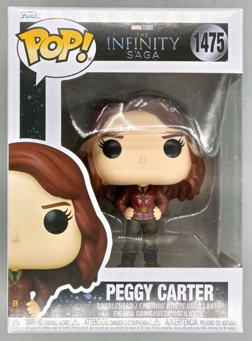 1475 Peggy Carter - Marvel Infinity Saga Funko POP - Brand New Funko