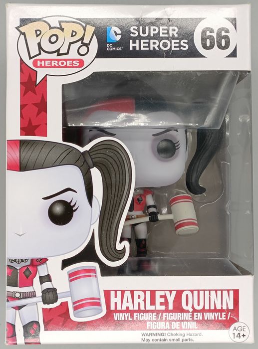 66 Harley Quinn (New 52- Roller Derby) - DC - Funko POP - Box Damaged Funko