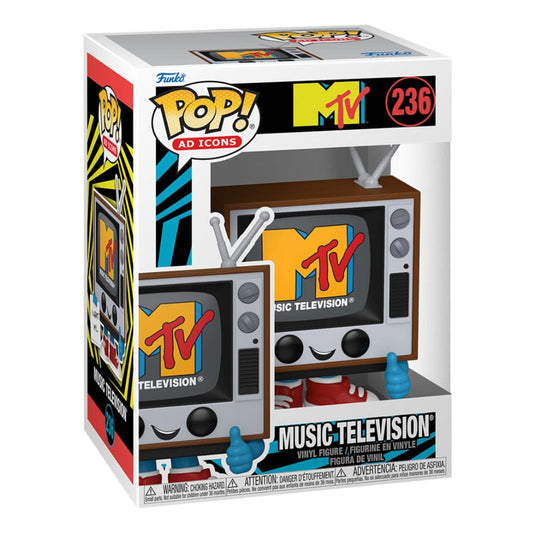 236 MTV Logo - Ad Icons - Rocks Funko POP - Brand New