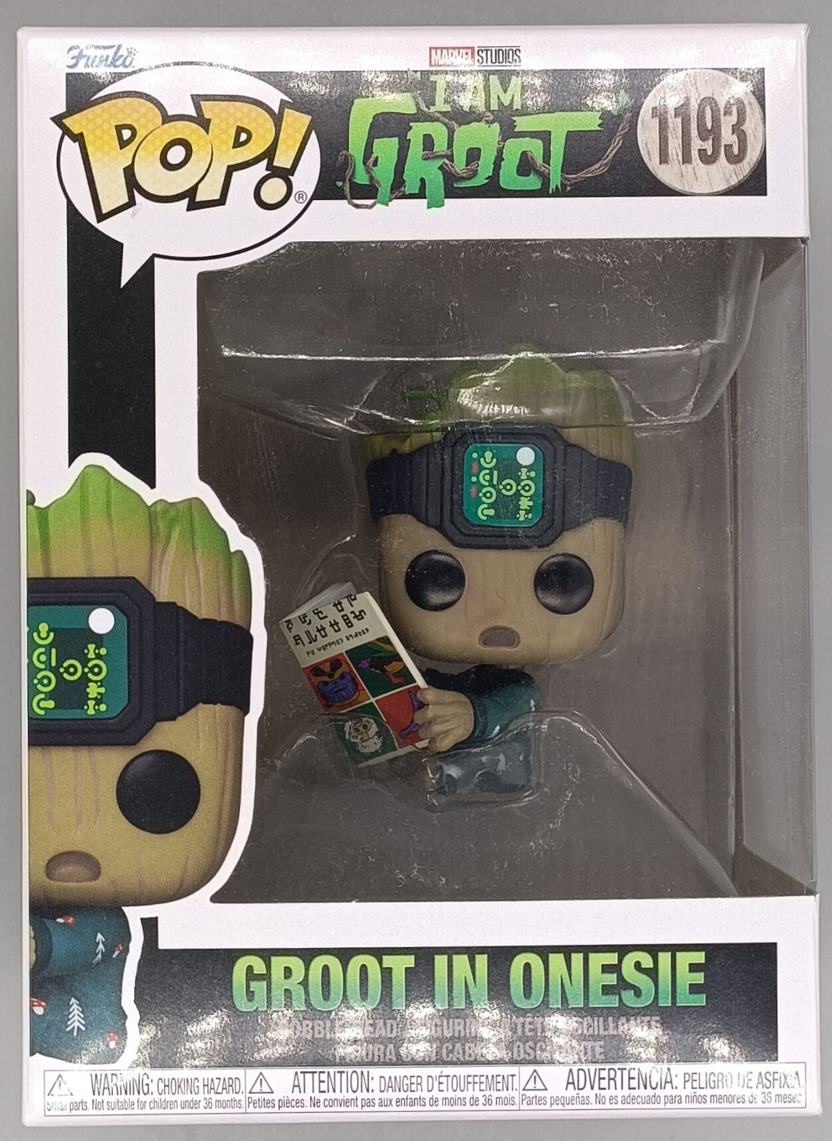 1193 Groot in Onesie (Sitting) Marvel I Am Groot Funko POP Funko