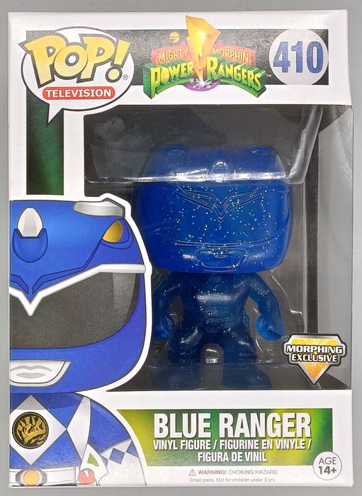 410 Blue Ranger (Morphing) - Power Rangers Funko POP