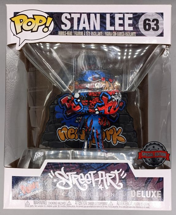 63 Stan Lee - Deluxe - Marvel Funko POP Funko
