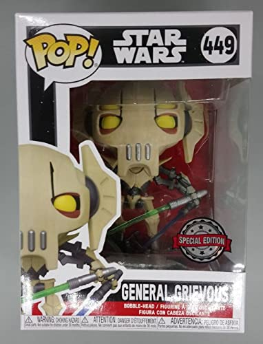 449 General Grievous (w/ Four Lightsabers) Star Wars Funko POP - Box Damaged