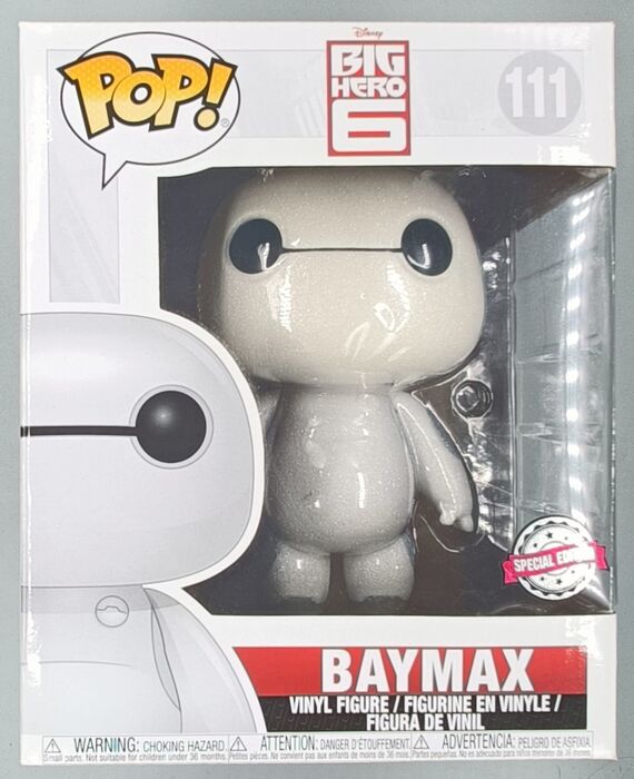 111 Baymax - 6 Inch Diamond - Disney Big Hero 6 Box Damaged Funko POP Funko