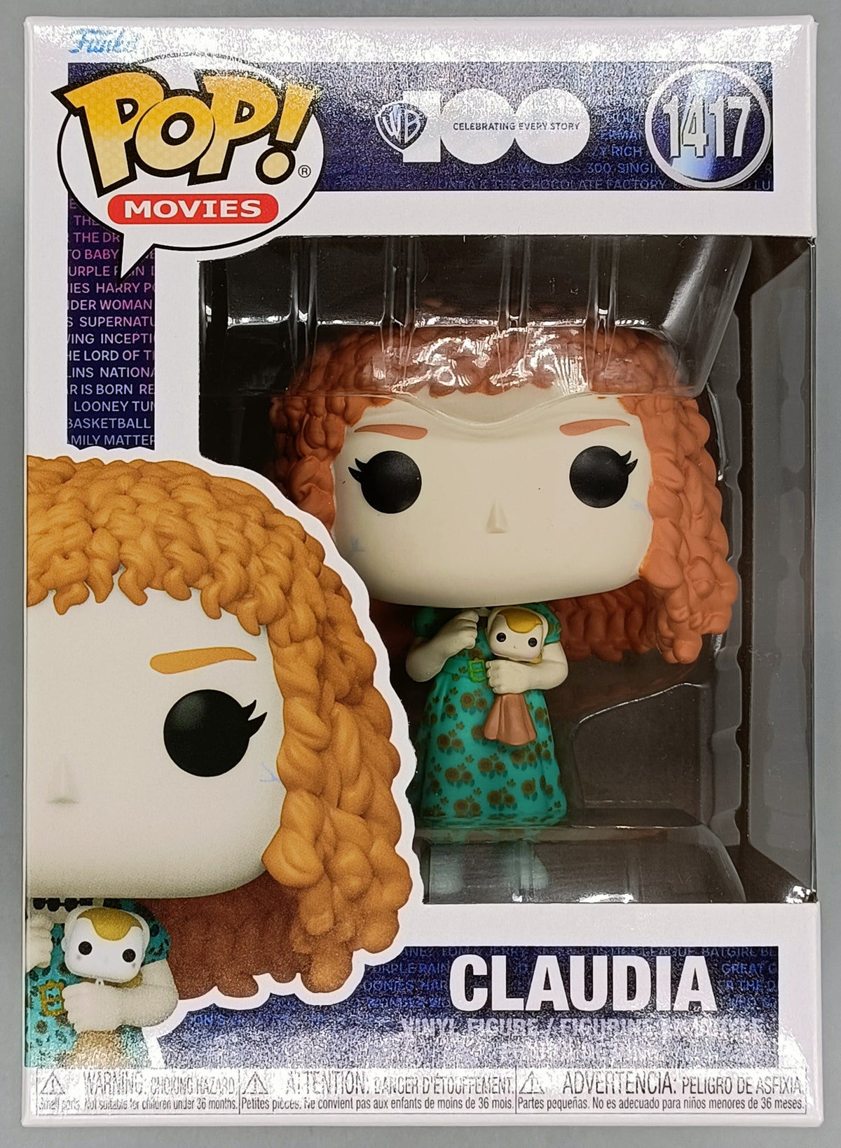 1417 Claudia - Interview with a Vampire - Brand New Funko POP in Protector Funko