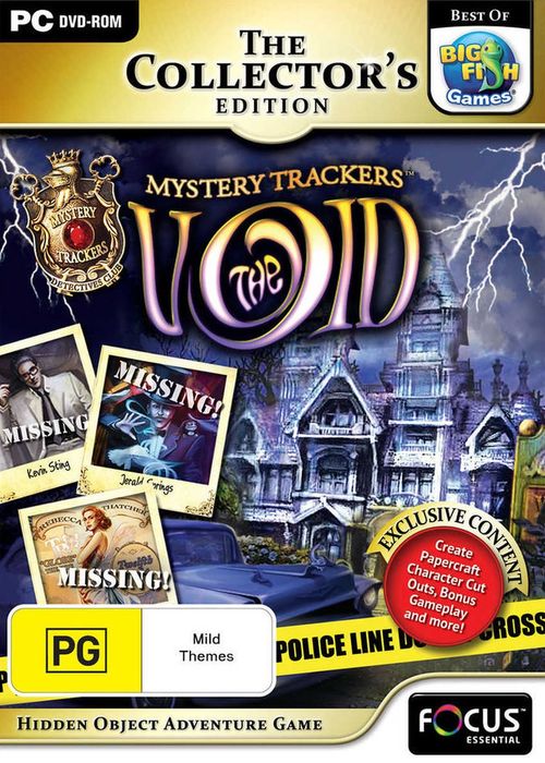 Mystery Trackers: The Void Void Collectors Edition for Windows PC MIcrosoft