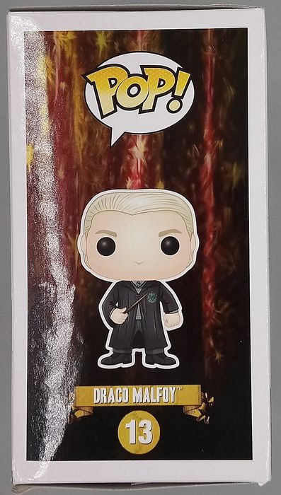 13 Draco Malfoy - Harry Potter - Box Damaged Funko POP