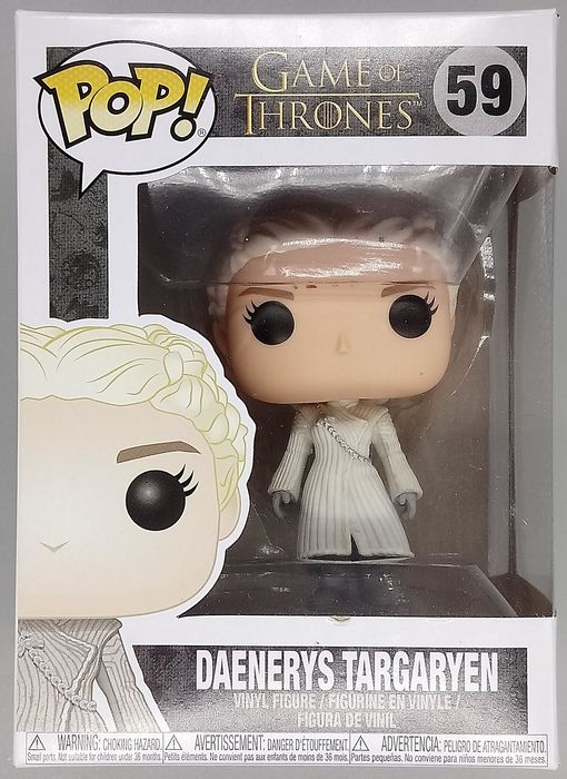 59 Daenerys Targaryen (Beyond the Wall) Game of Thrones Box Damaged Funko POP Funko