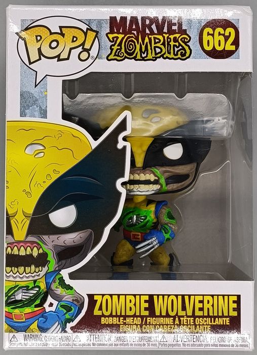 662 Zombie Wolverine - Marvel Zombies - Box Damaged Funko POP Funko
