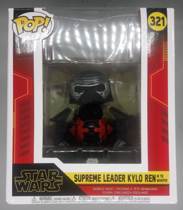 321 Supreme Leader Kylo Ren (TIE Whisper) Deluxe Star Wars Funko POP Funko