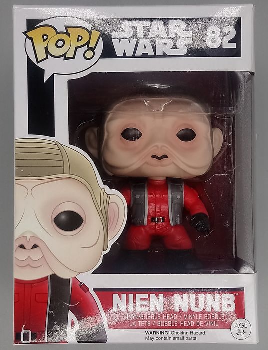 82 Nien Nunb - Star Wars - Box Damaged Funko POP Funko