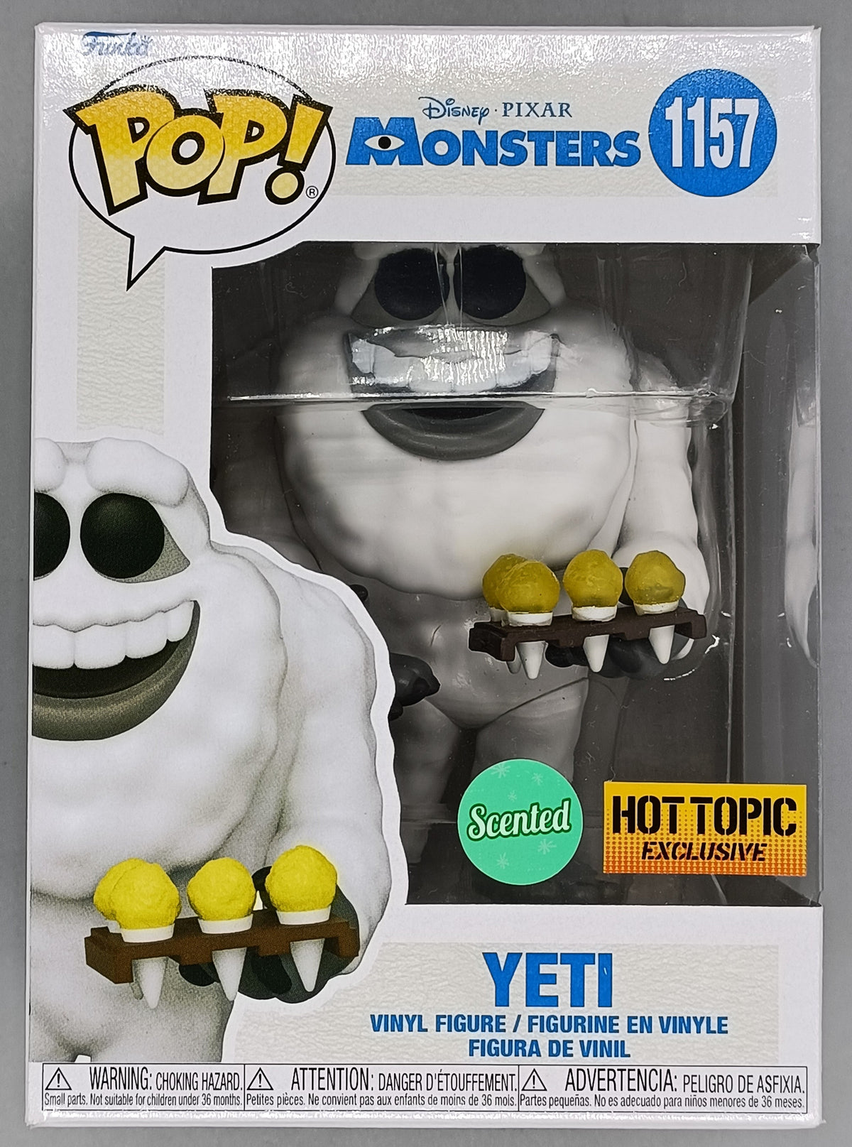 1157 Yeti Scented - Disney Monsters Inc Funko POP Funko