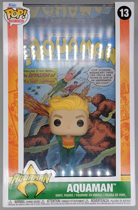 13 Aquaman Comic Covers (DC) Funko POP
