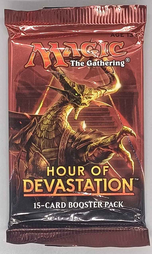 Magic the Gathering - Hour of Devastation 15-Card Booster Pack (Single)