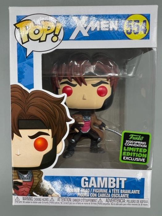 554 Gambit (w/ Bo-Staff) - Marvel X-Men - Box Damaged Funko POP Funko