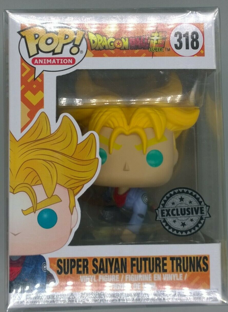318 Super Saiyan Future Trunks Dragon Ball Super Funko POP Funko