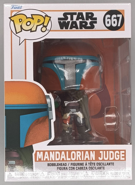 667 Mandalorian Judge - Star Wars The Mandalorian Funko POP - Brand New