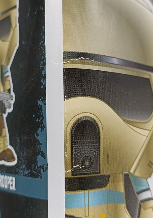 156 Scarif Stormtrooper (Squad Leader) - Star Wars - Box Damaged Funko POP