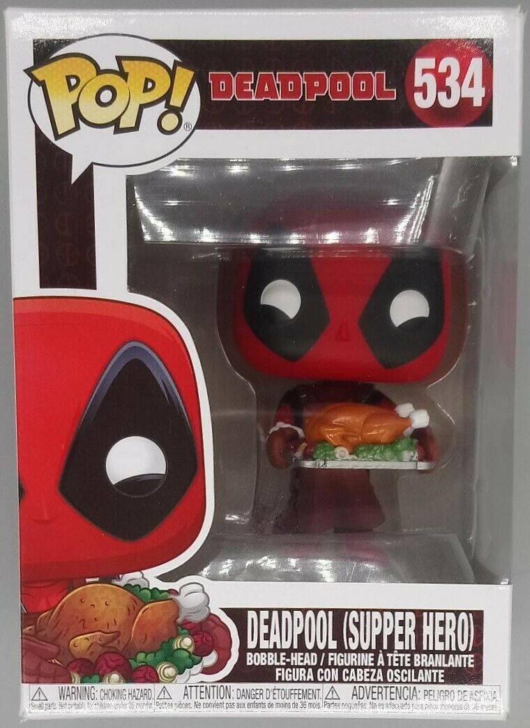 534 Deadpool (Supper Hero) - Marvel Holidays Funko POP