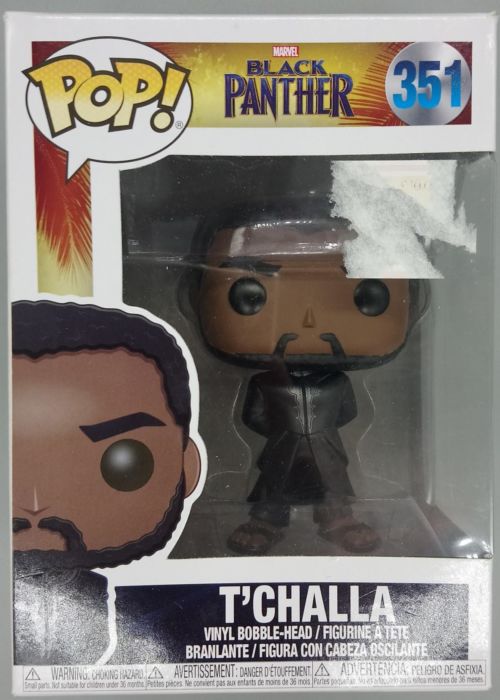 351 T'Challa (Black) - Marvel Black Panther Funko POP Funko