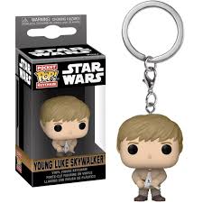 Pocket Pop Funko Keychain - Young Luke Skywalker - Star Wars - Brand New Funko
