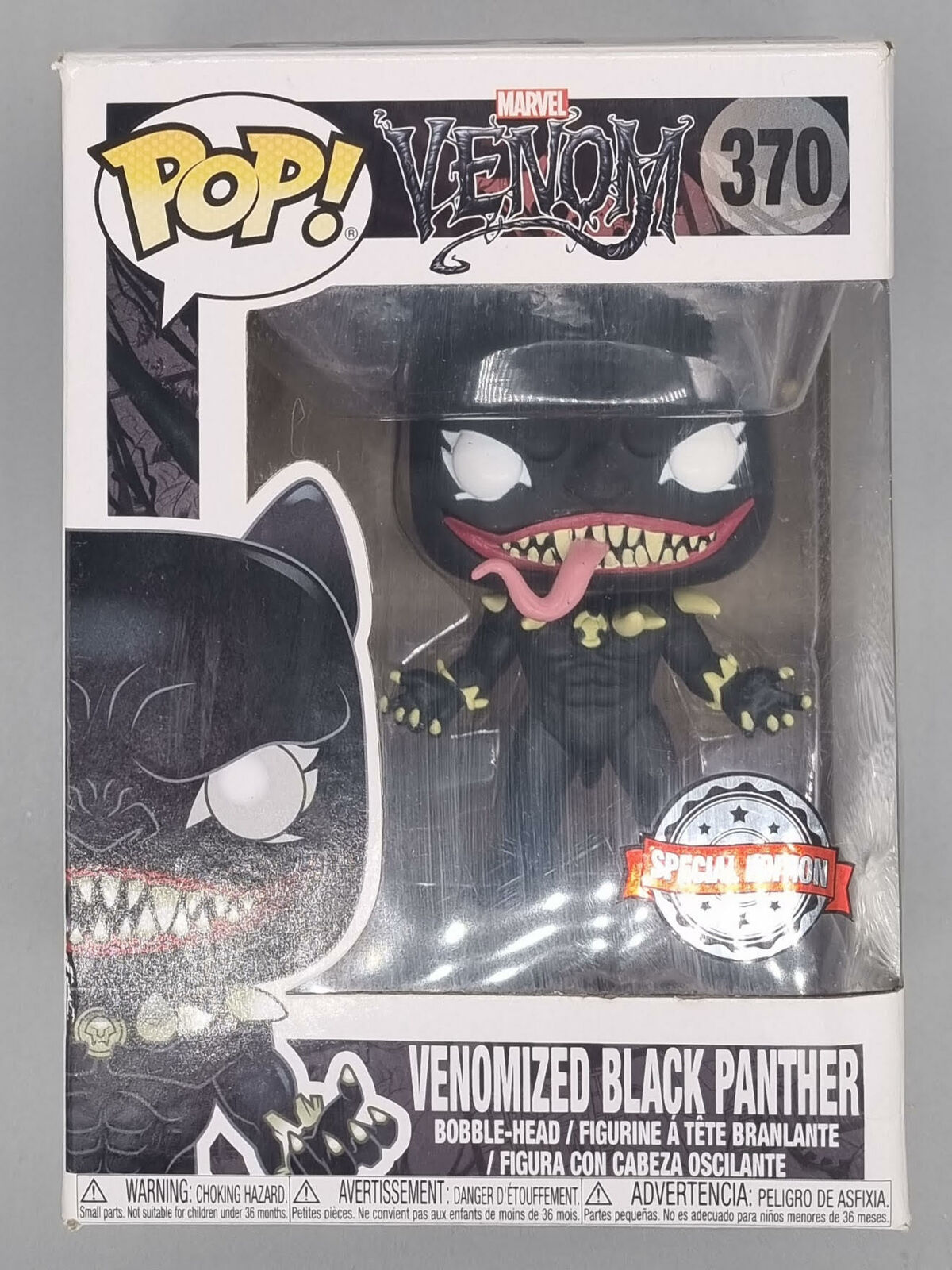 370 Venomized Black Panther - Marvel Venom Funko POP Funko