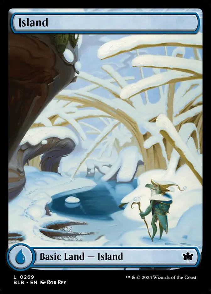 269 - Island - Bloomburrow - Normal - Magic: The Gathering Card