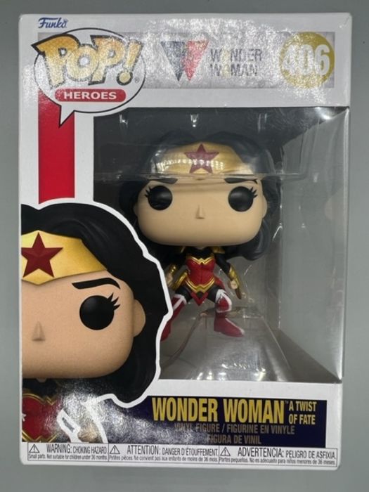 406 Wonder Woman (A Twist of Fate) - DC - Box Damaged Funko POP Funko