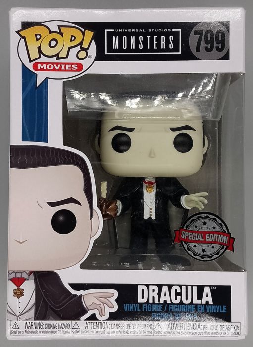 799 Dracula (w/ Candle) - Universal Monsters - Box Damaged Funko POP Funko