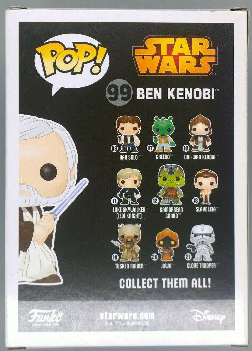 99 Ben Kenobi Star Wars Smugglers Bounty - Funko POP - Box Damaged